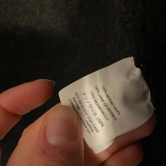 Women's Dark Gray Merino Wool Quarter Sleeve Jacket - Picture 3 of 8